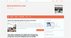 Desktop Screenshot of benjaminfoo.com